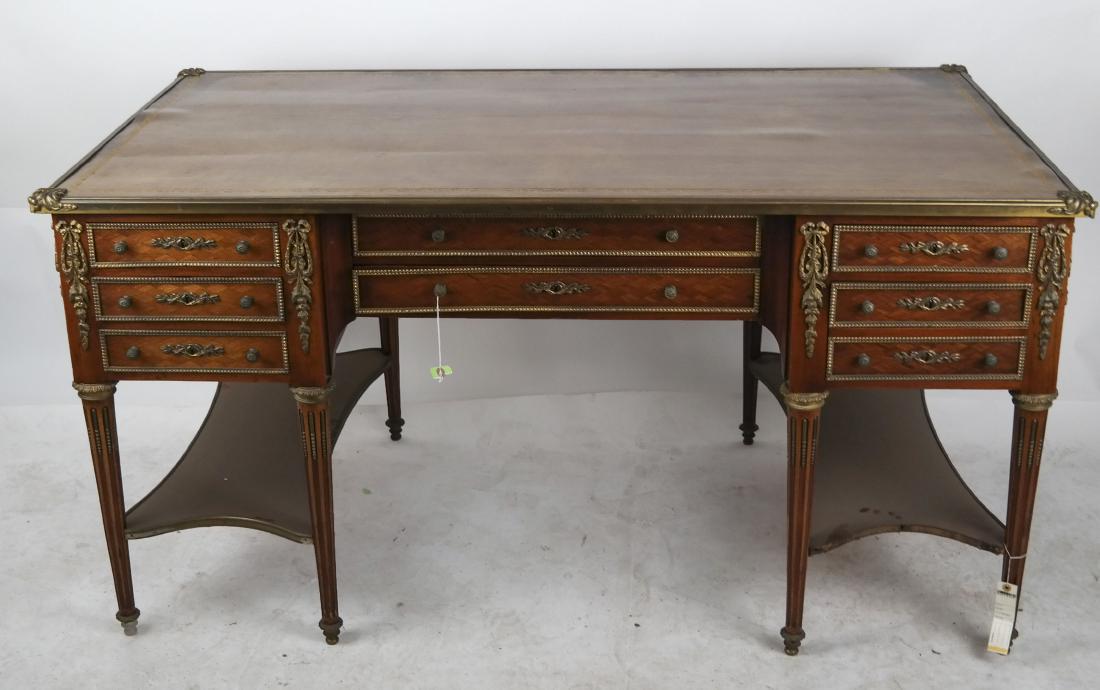 19th Century French Bureau Plat (1 of 10)