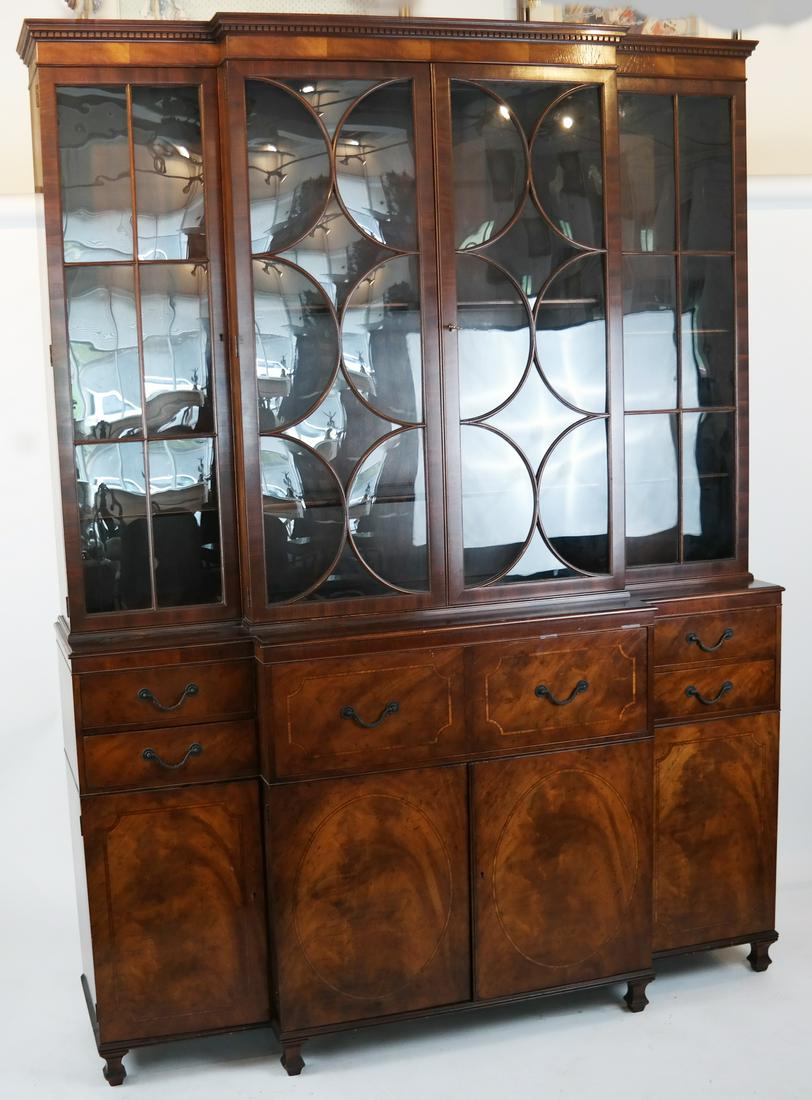 American Two-Part Breakfront (1 of 9)