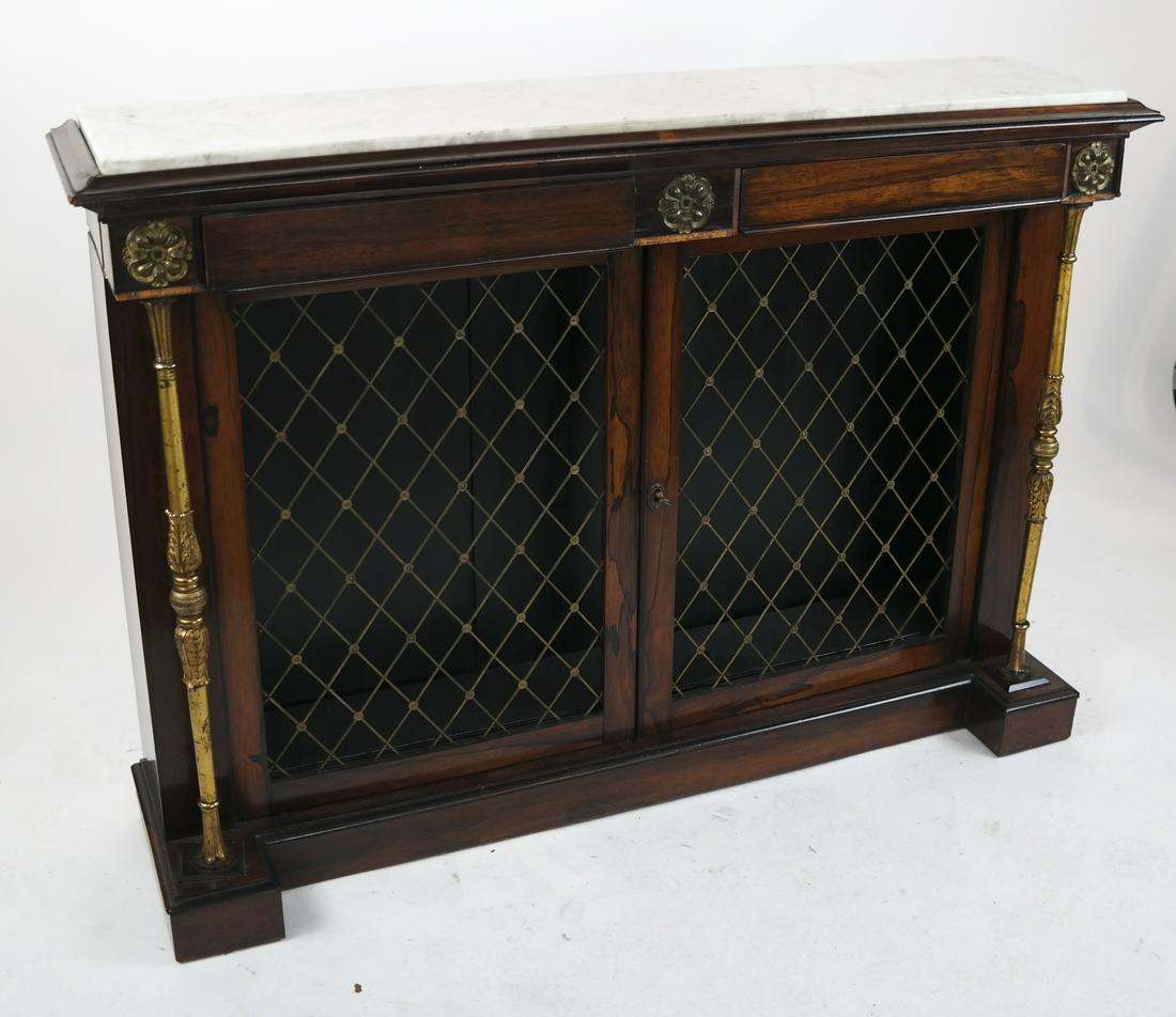 English Marble-Inset Sideboard/Credenza (1 of 12)