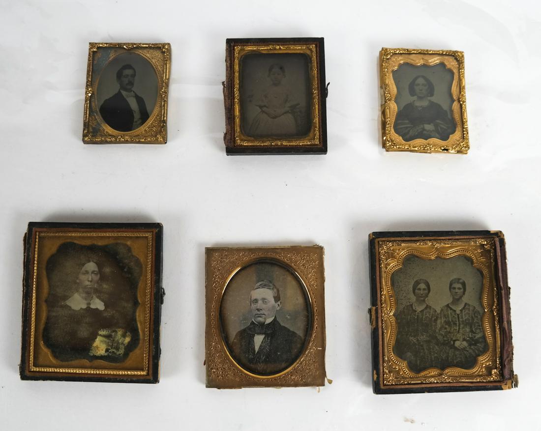 Group of Six Daguerreotypes (1 of 8)