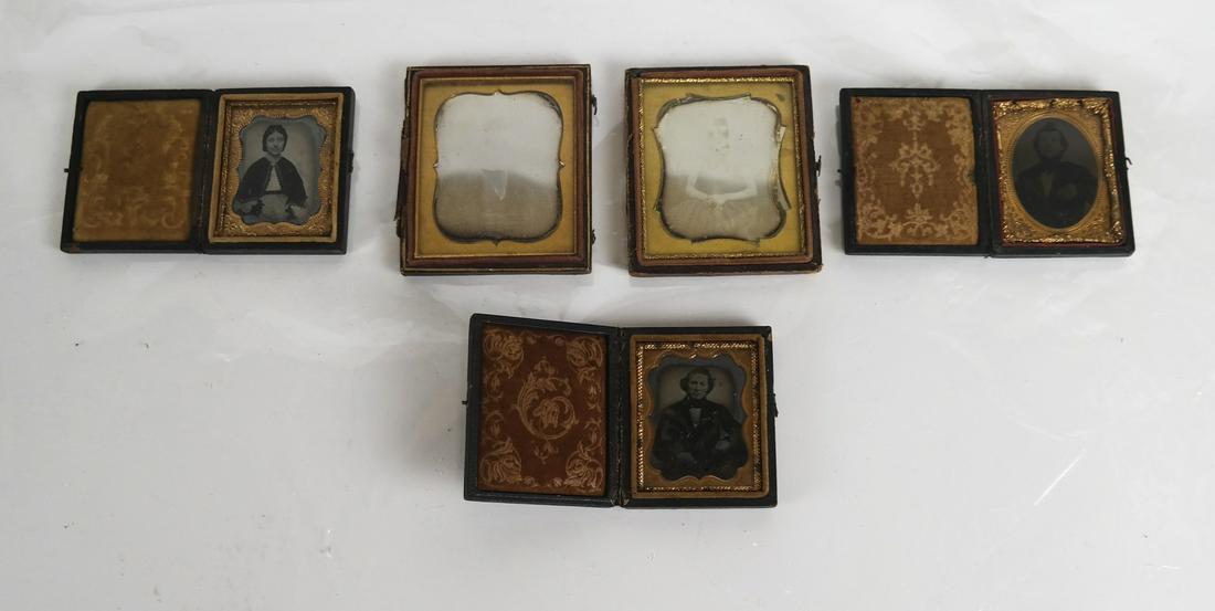 Group of Five Daguerreotypes (1 of 6)