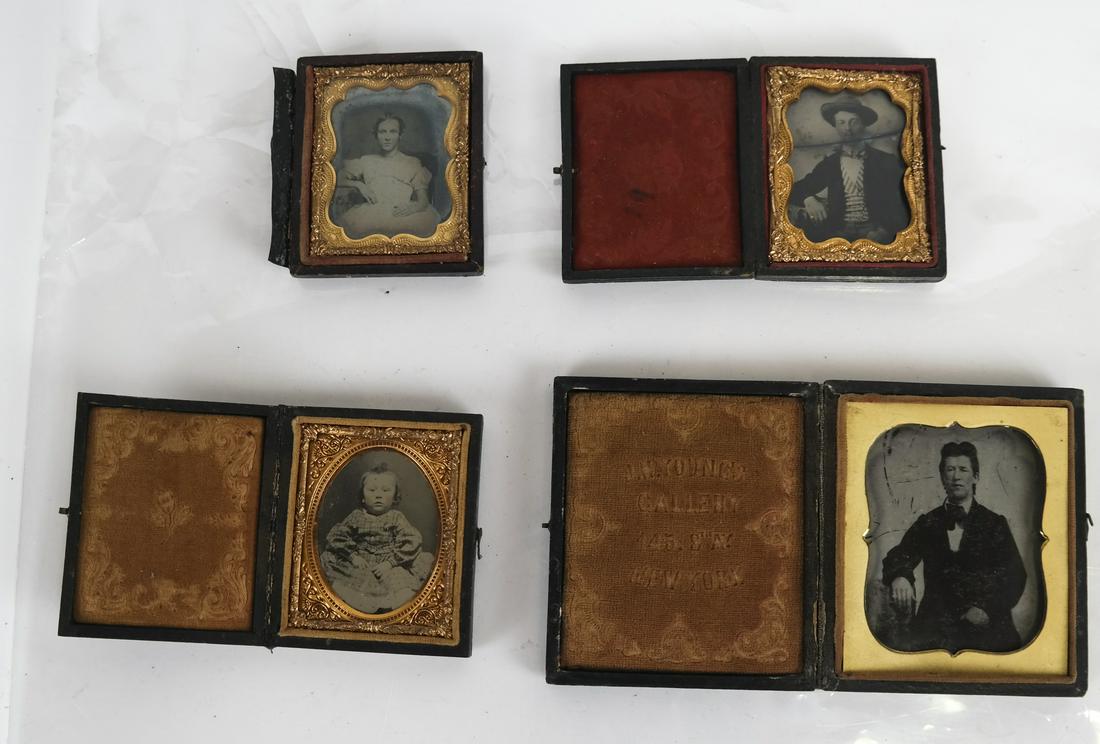 Group of Four Daguerreotypes (1 of 5)