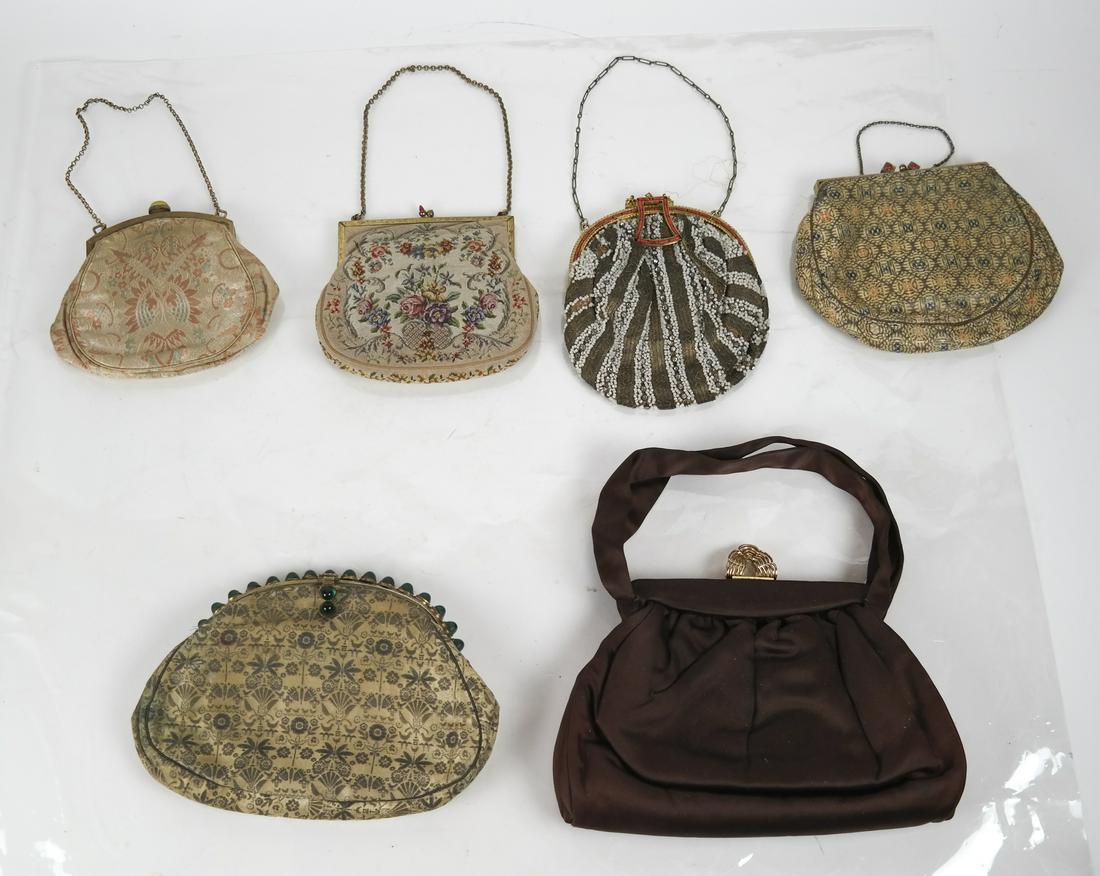 Lot of 6 Vintage Purses (1 of 8)