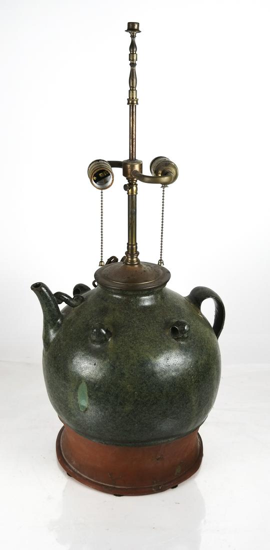 Chinese Ceramic Table Lamp (1 of 6)