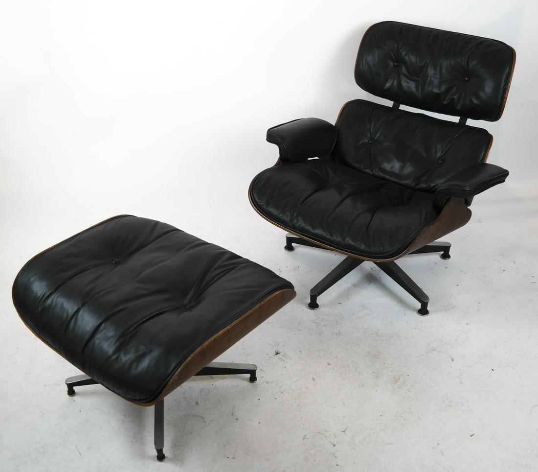 Charles Eames Herman Miller: Chair, Ottoman (1 of 9)
