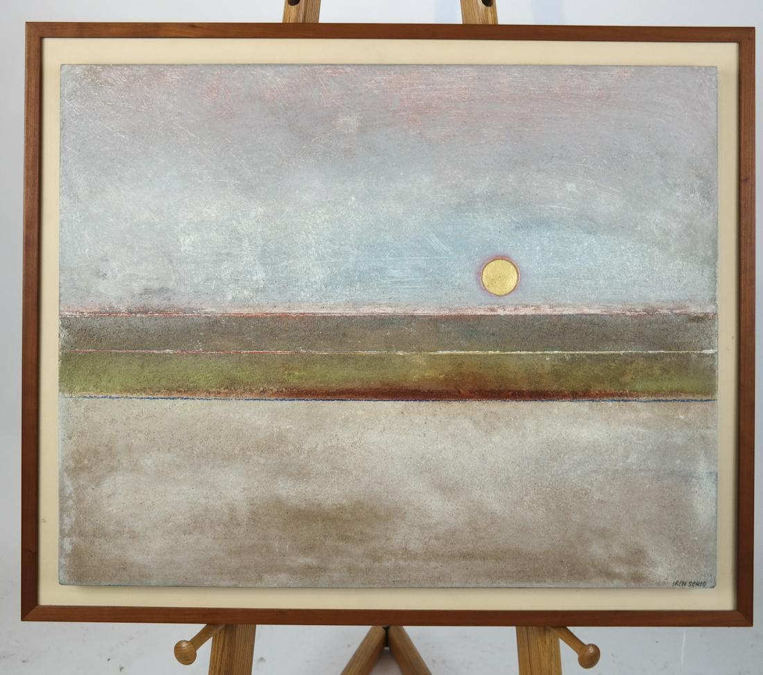 Iren SCHIO: Desert Sun - Painting on Board (1 of 5)