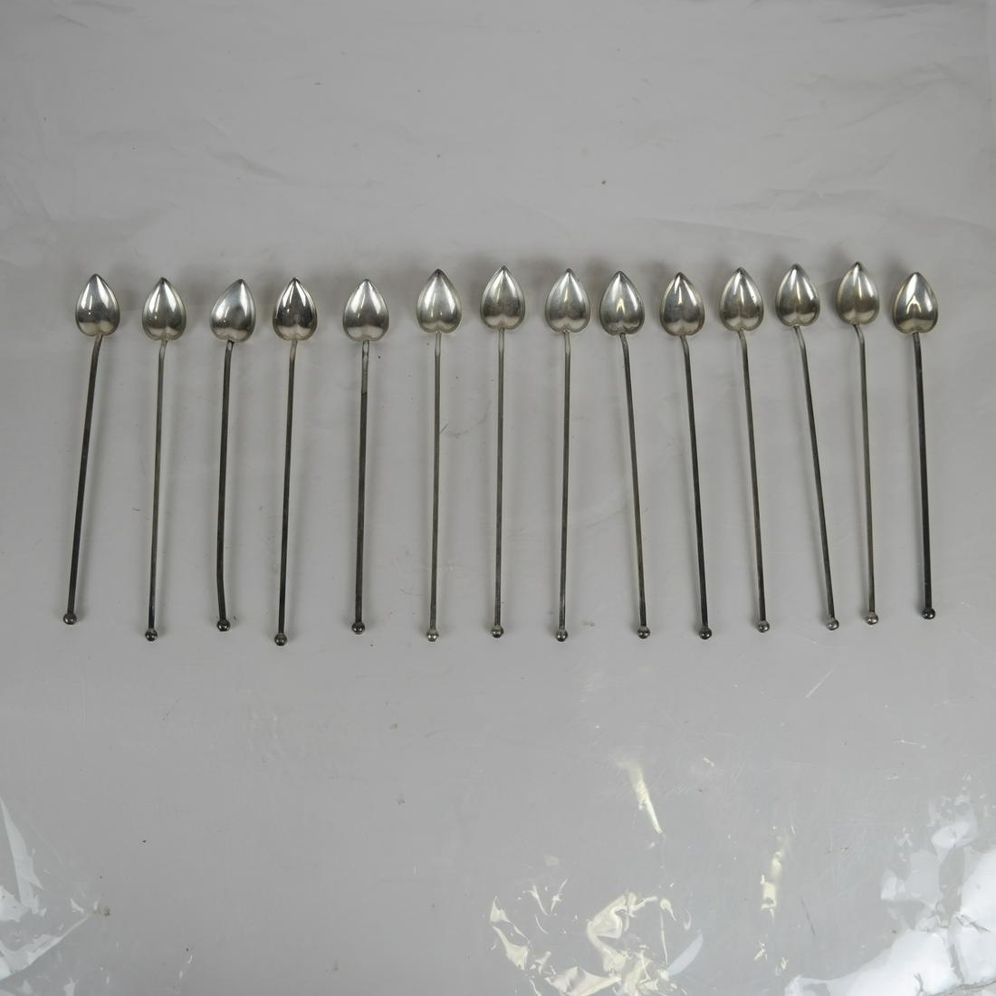 14 Sterling Silver Iced Tea Straws (1 of 5)