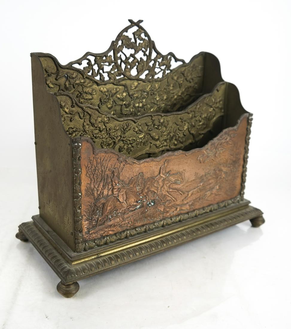 Art Deco Bronze Letter Holder/Rack (1 of 6)