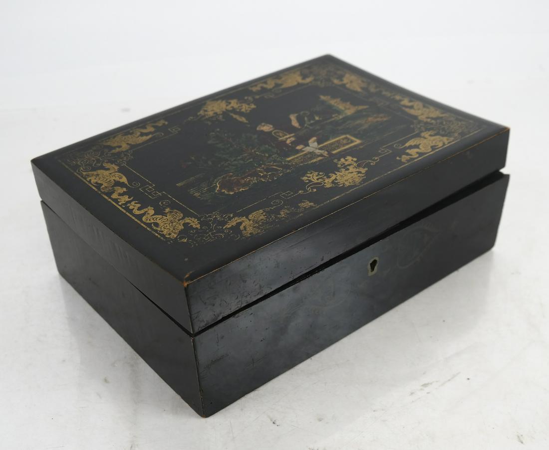 Chinese Export-Style Hinged Box (1 of 5)