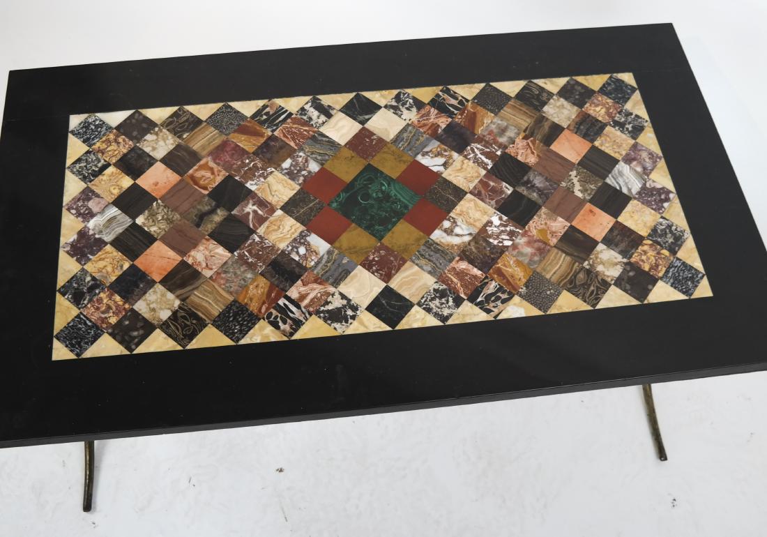 Pietra Dura Specimen Top Marble Table (1 of 3)