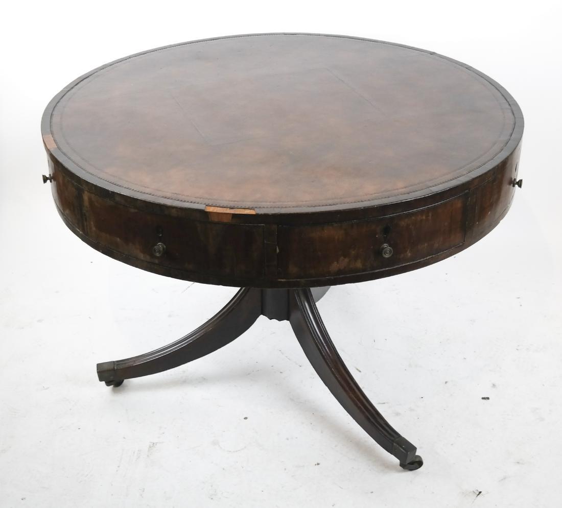 American Antique Drum Table (1 of 6)