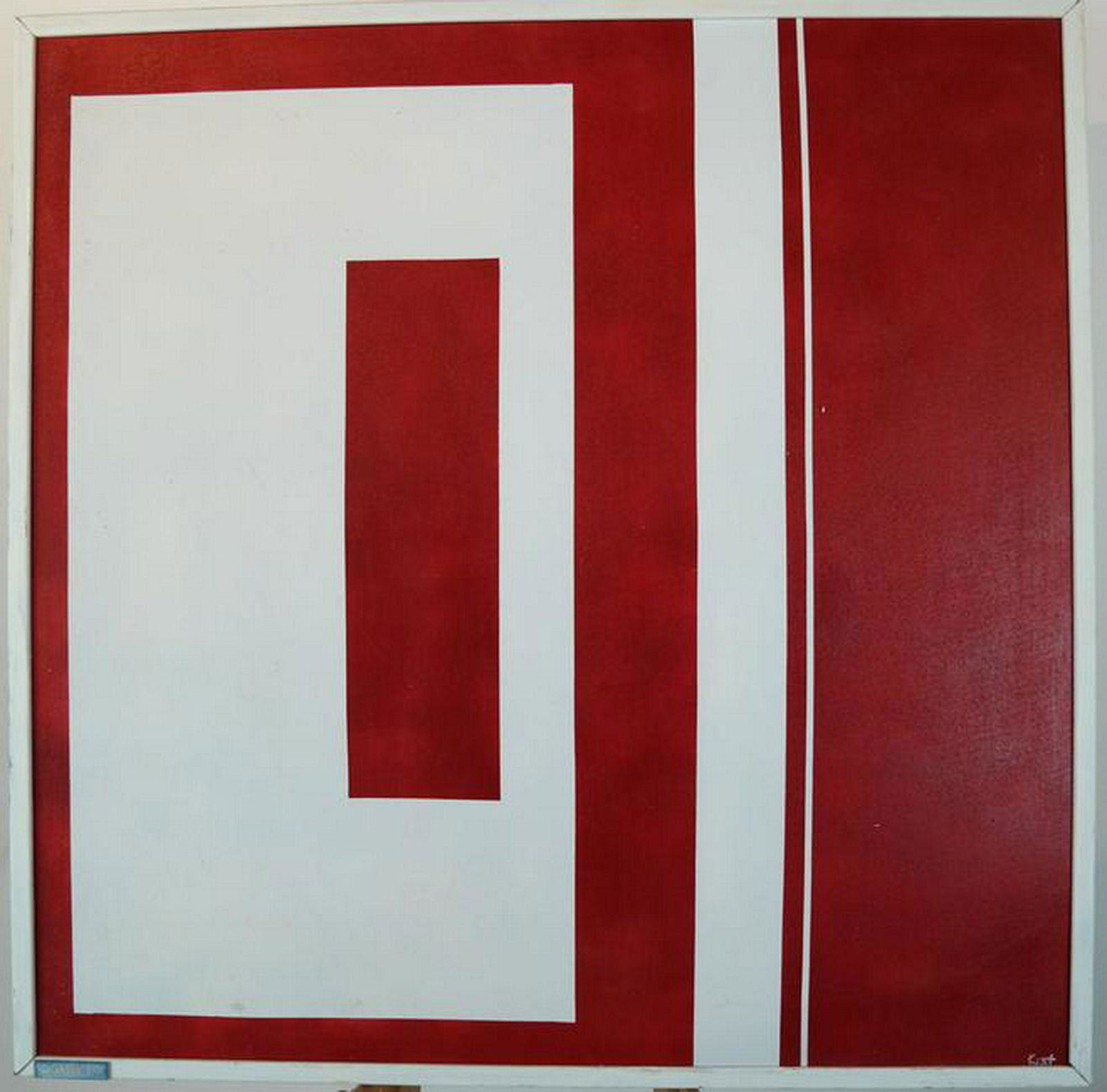 Catawban 1970" Abstract, Signed "KIST (1 of 5)