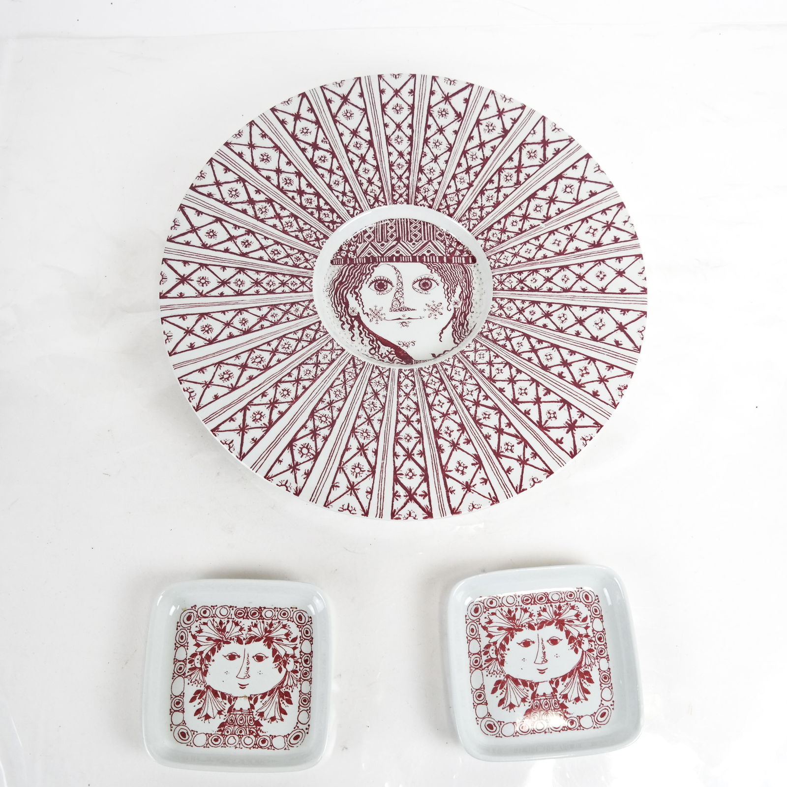 Bjorn WINBLAD:  Three Nymolle Porcelain Dishes (1 of 5)
