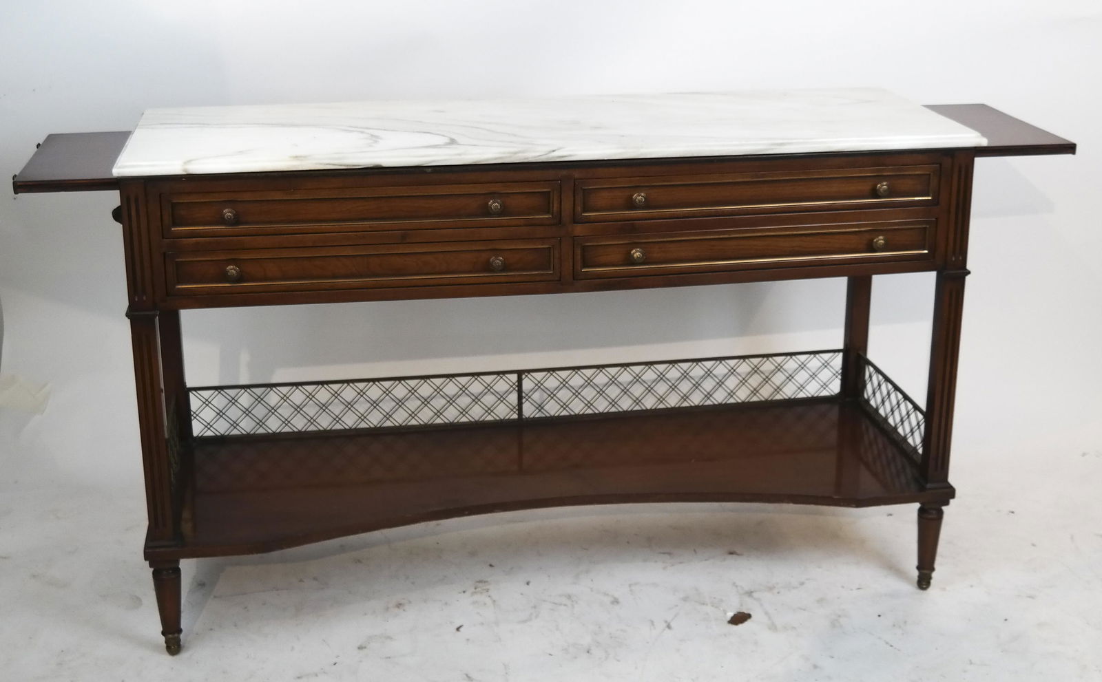 French-Style Two-Tiered Sideboard/Console (1 of 6)
