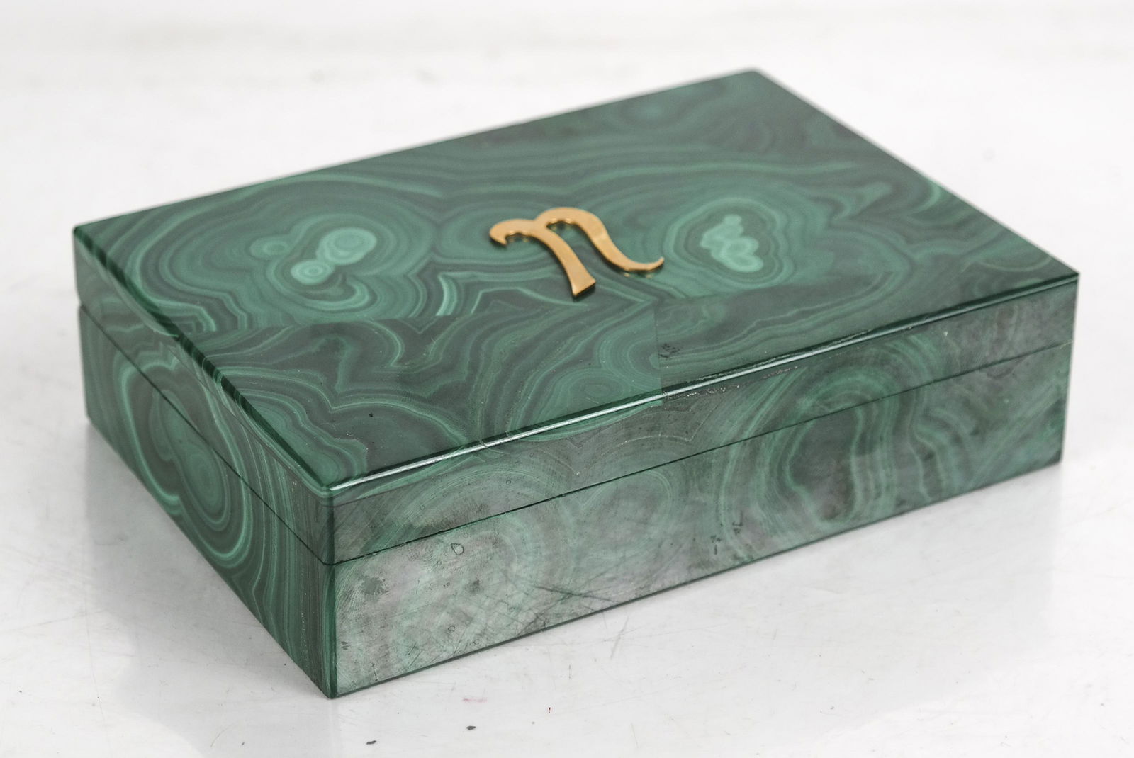Malachite Jewelry Box (1 of 5)