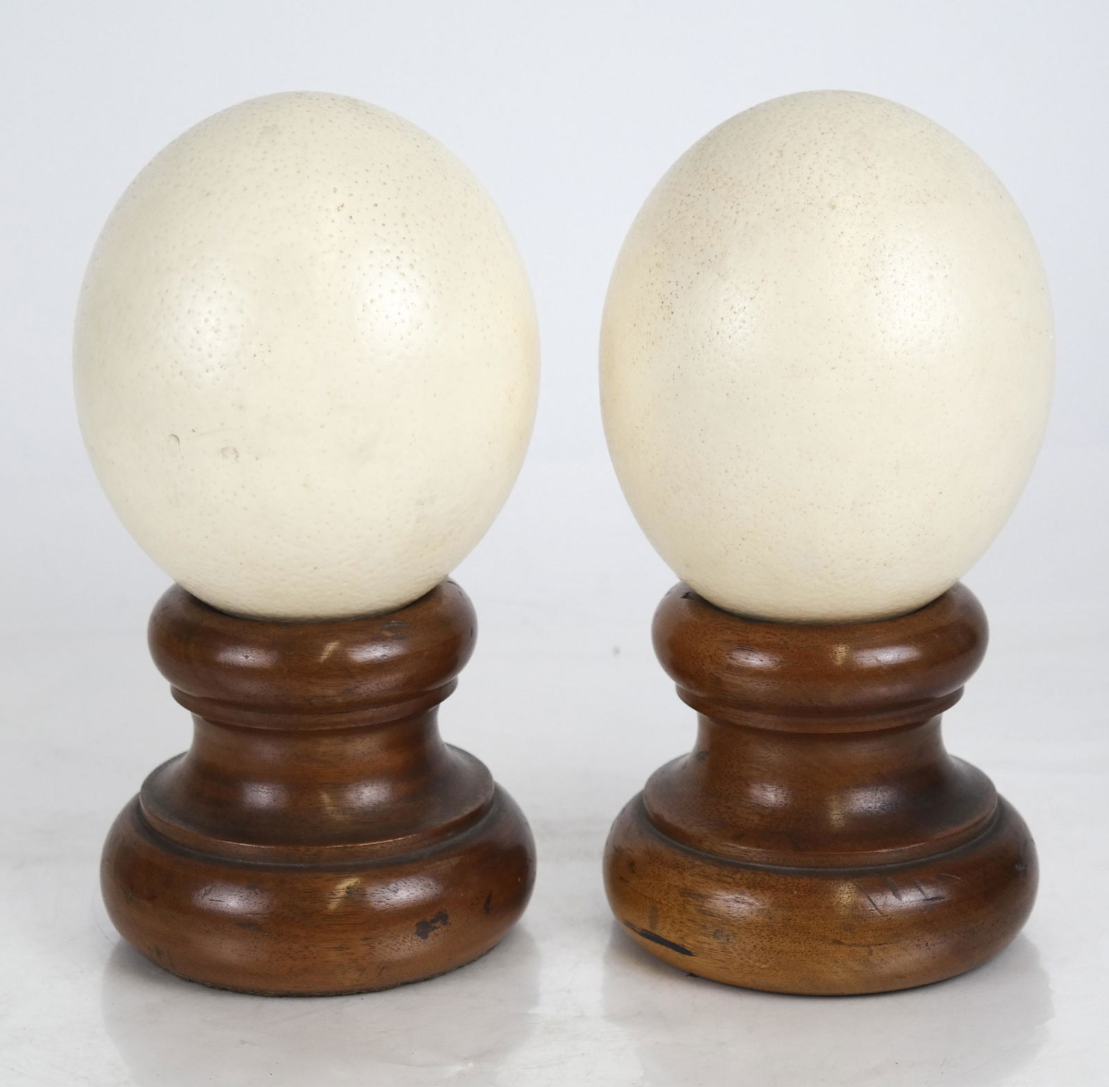 Two Ostrich Eggs On Stands (1 of 10)