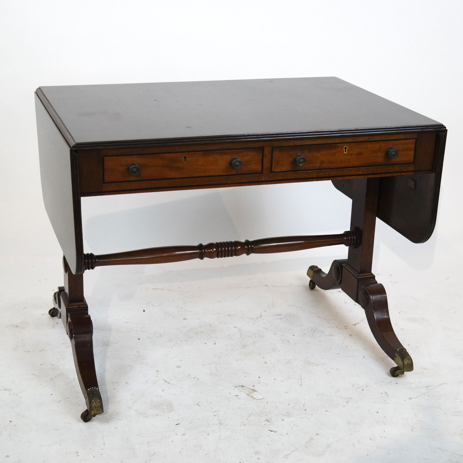 Mahogany Drop Leaf Sofa Table (1 of 10)