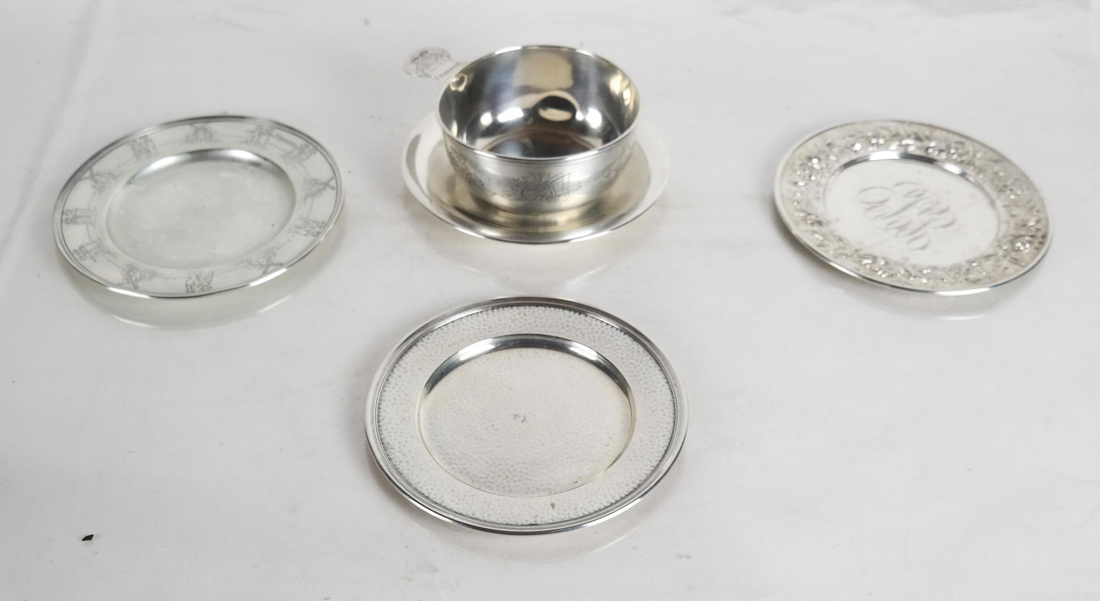 Lot Of 5 Sterling Silver Items, Incl. Gorham, S. Kirk (1 of 9)