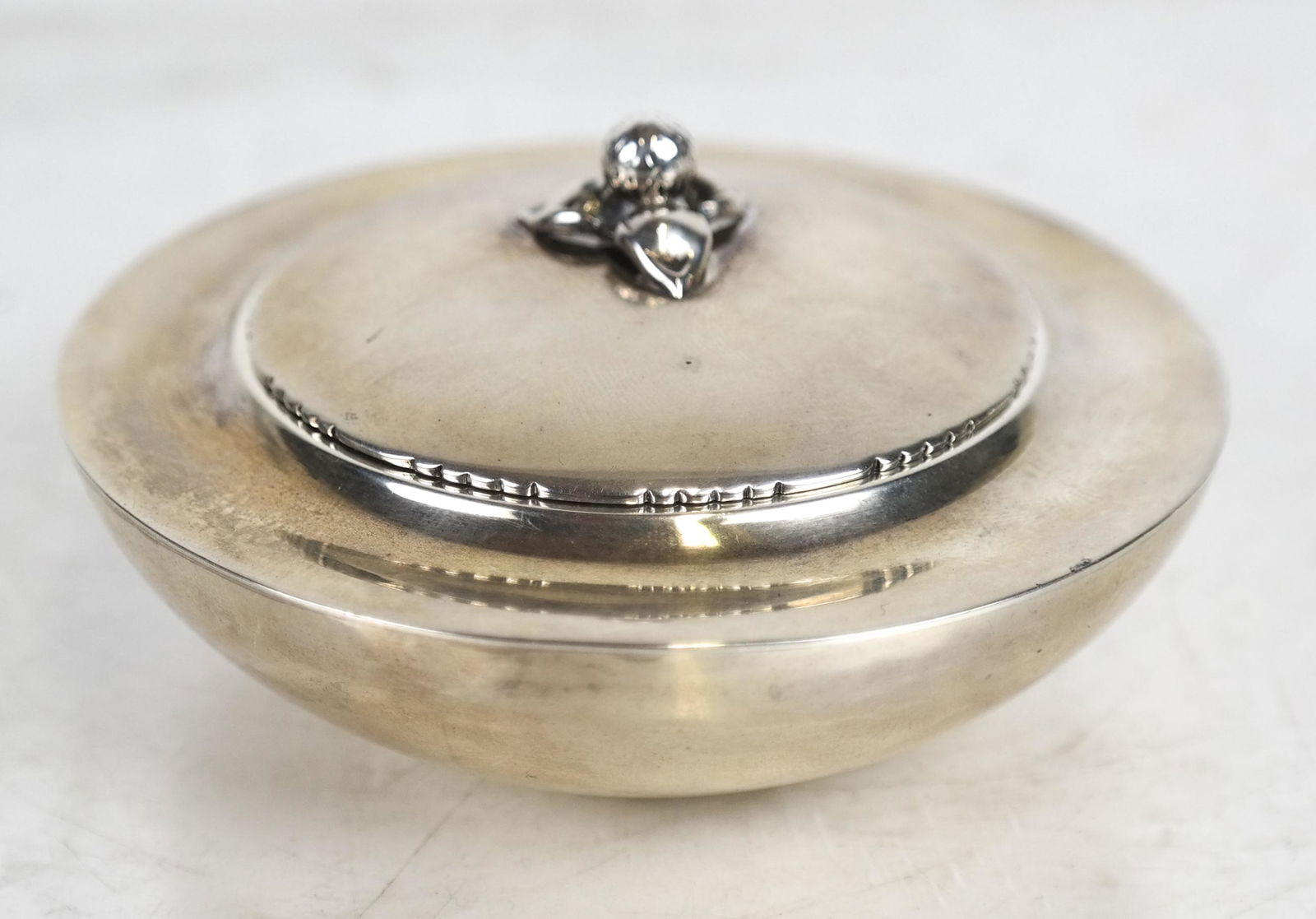 Georg Jensen Covered Condiment #145 (1 of 4)
