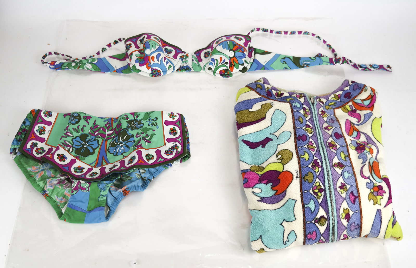 Emilio Pucci SFA 2-Piece Bathing Suit and a Cover-Up (1 of 15)