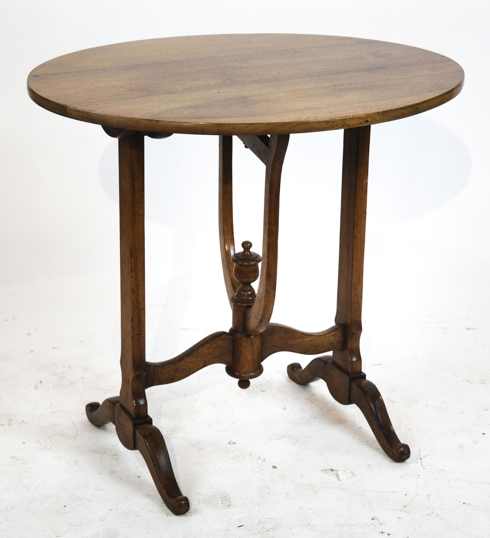 Don RUSEAU: French Provincial-Style Flip Top Table (1 of 7)