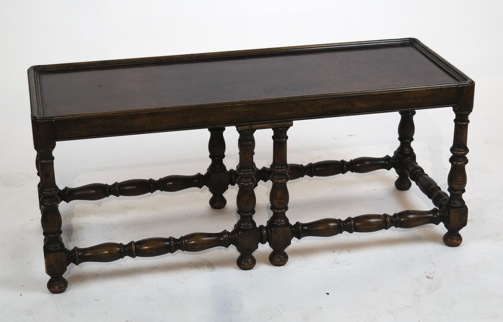 Jacobean-Style Bench-Form Low Table (1 of 7)
