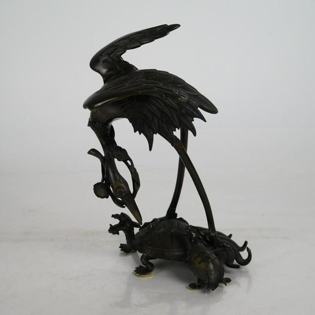 Chinese Cast Bronze Joss Stick Holder (1 of 8)