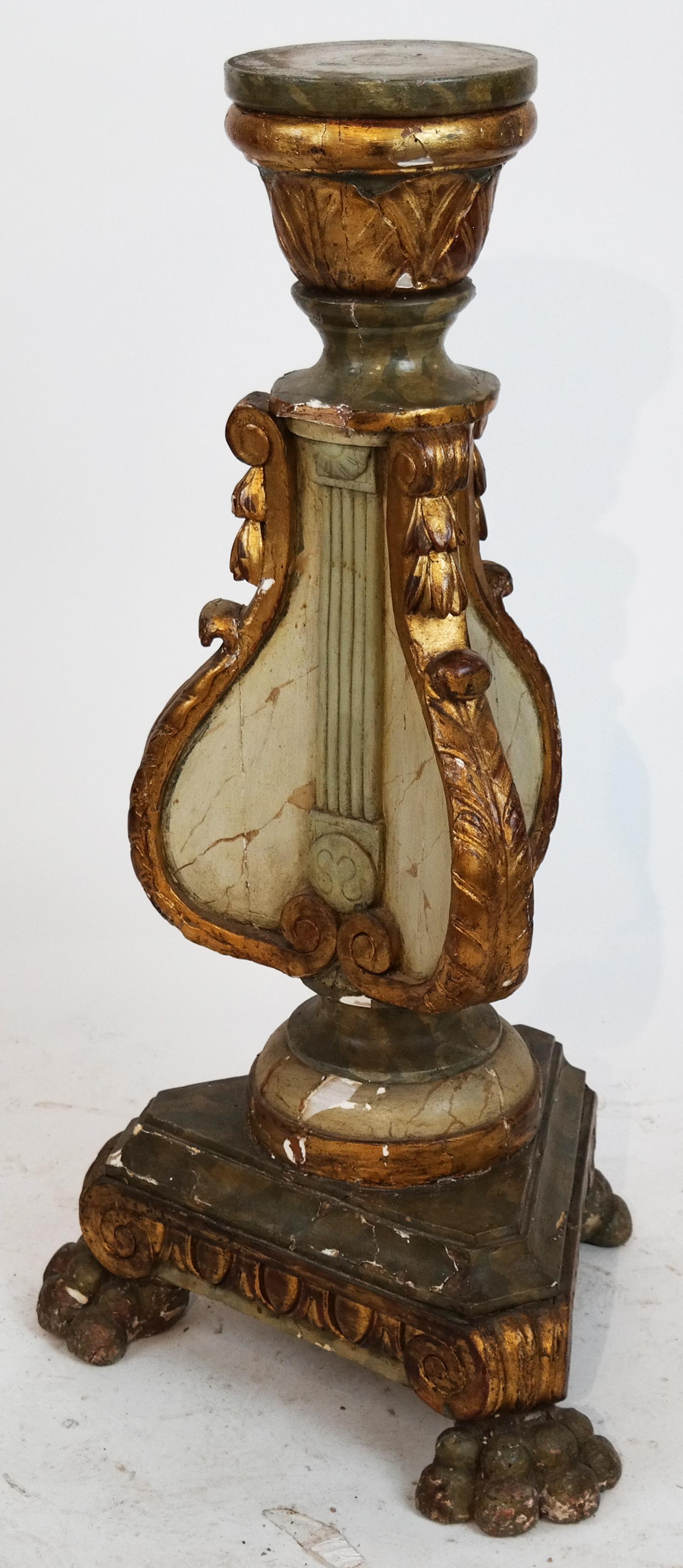 Antique Continental Pedestal Stand (1 of 5)