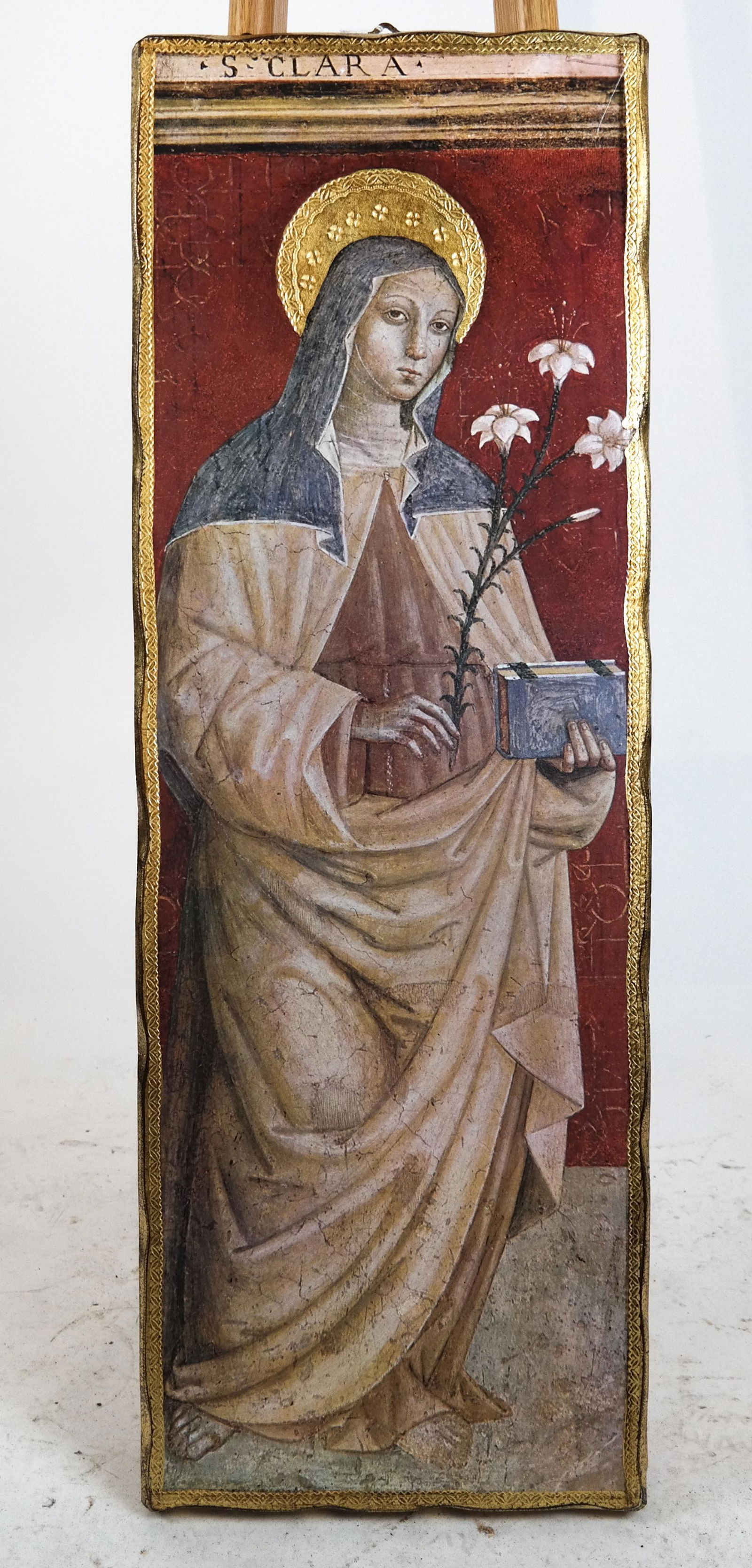 Modern Icon Reproduction St. Clara (1 of 5)