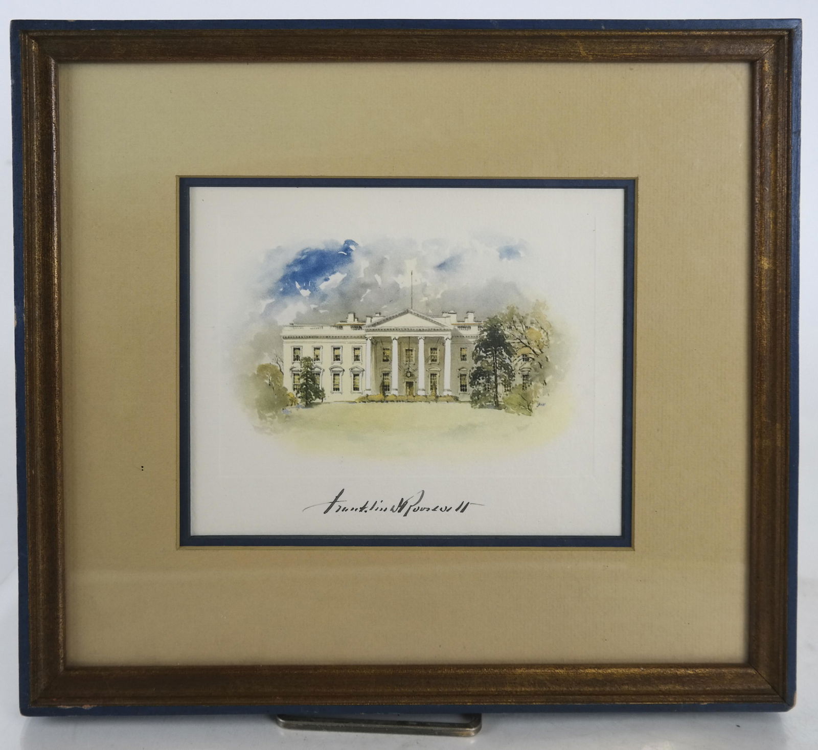 Franklin D. Roosevelt White House Lithograph #159 (1 of 3)