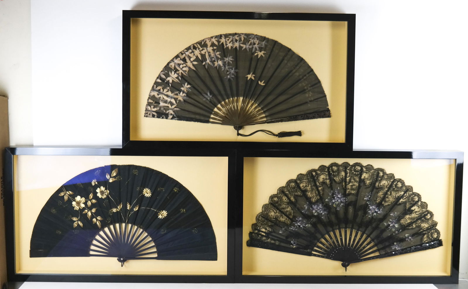 Three Framed Fans (1 of 5)