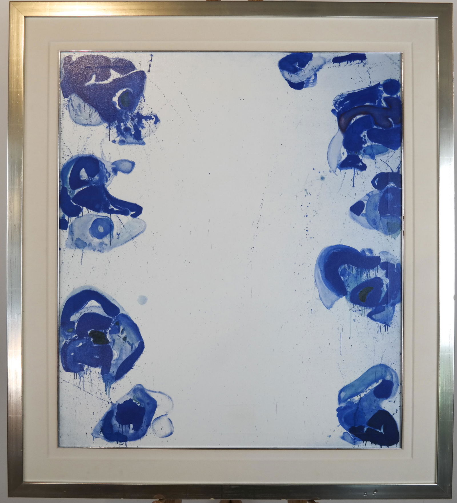 Sam FRANCIS: "Blue Balls" - CGI Print on Canvas (1 of 4)