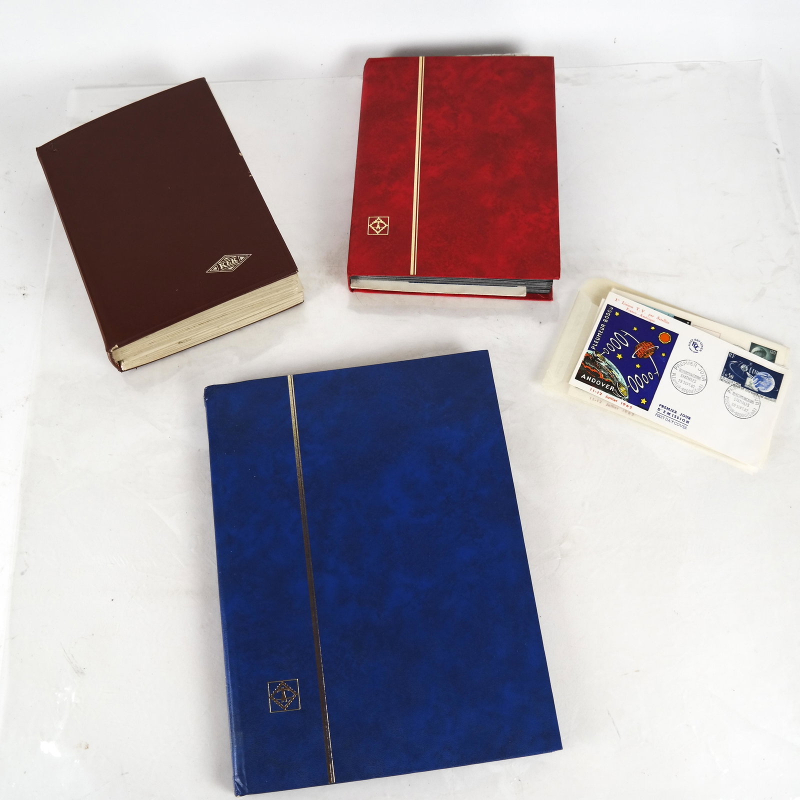 Large Lot Eastern European 1970s Stamps: Large lot of Eastern European (Czech, Hungarian, Romanian) 1970s Space first day covers and commemorative stamps. In mint condition.