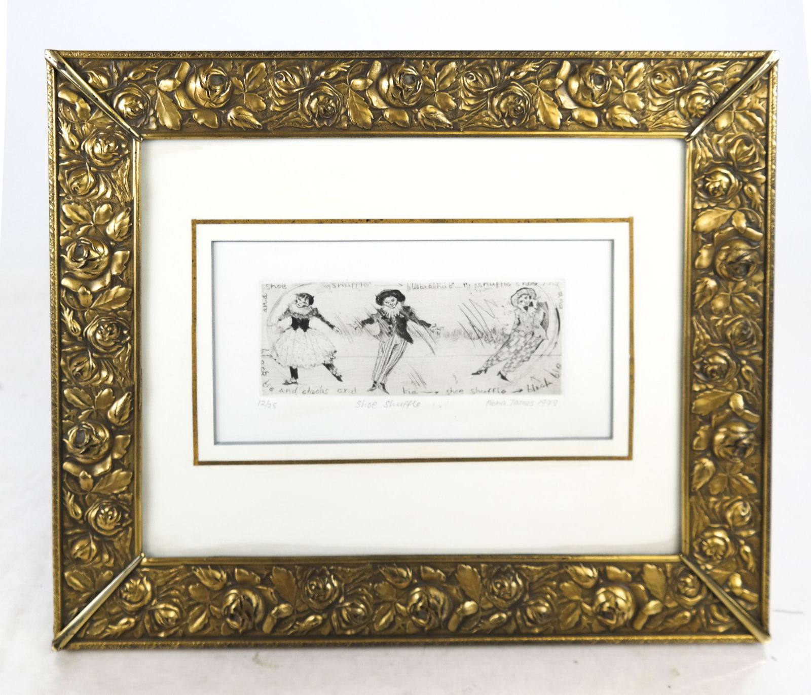 Fiona JAMES:  "Shoe Shuffle" - Signed Print (1 of 3)