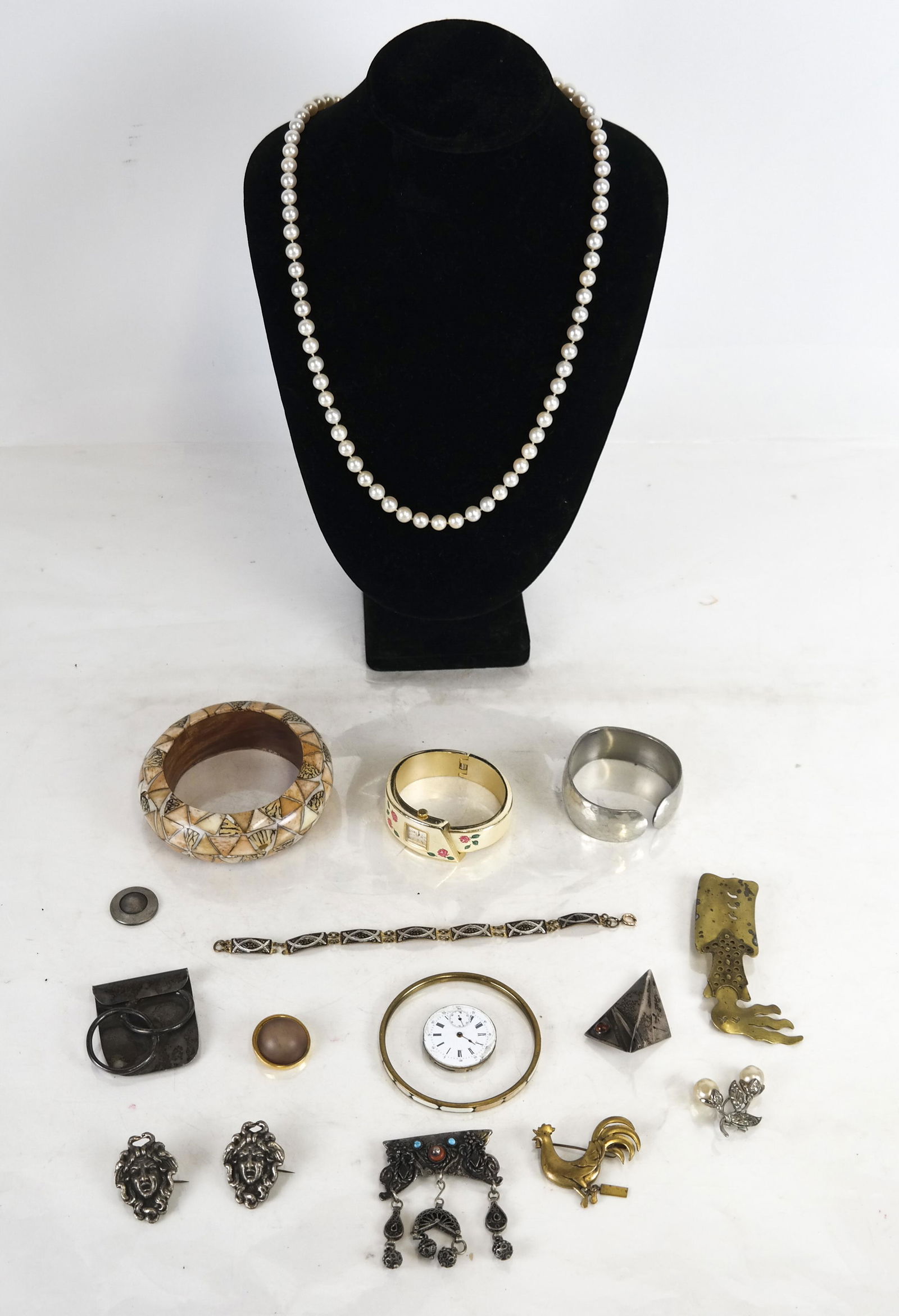 Lot of Costume Jewelry - Pins, Others (1 of 6)