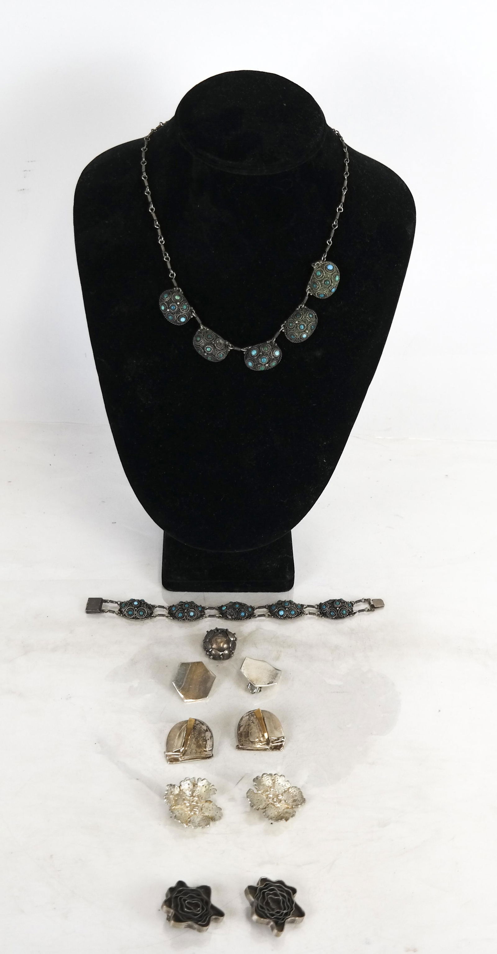 Turquoise and Sterling Silver Jewelry (1 of 5)