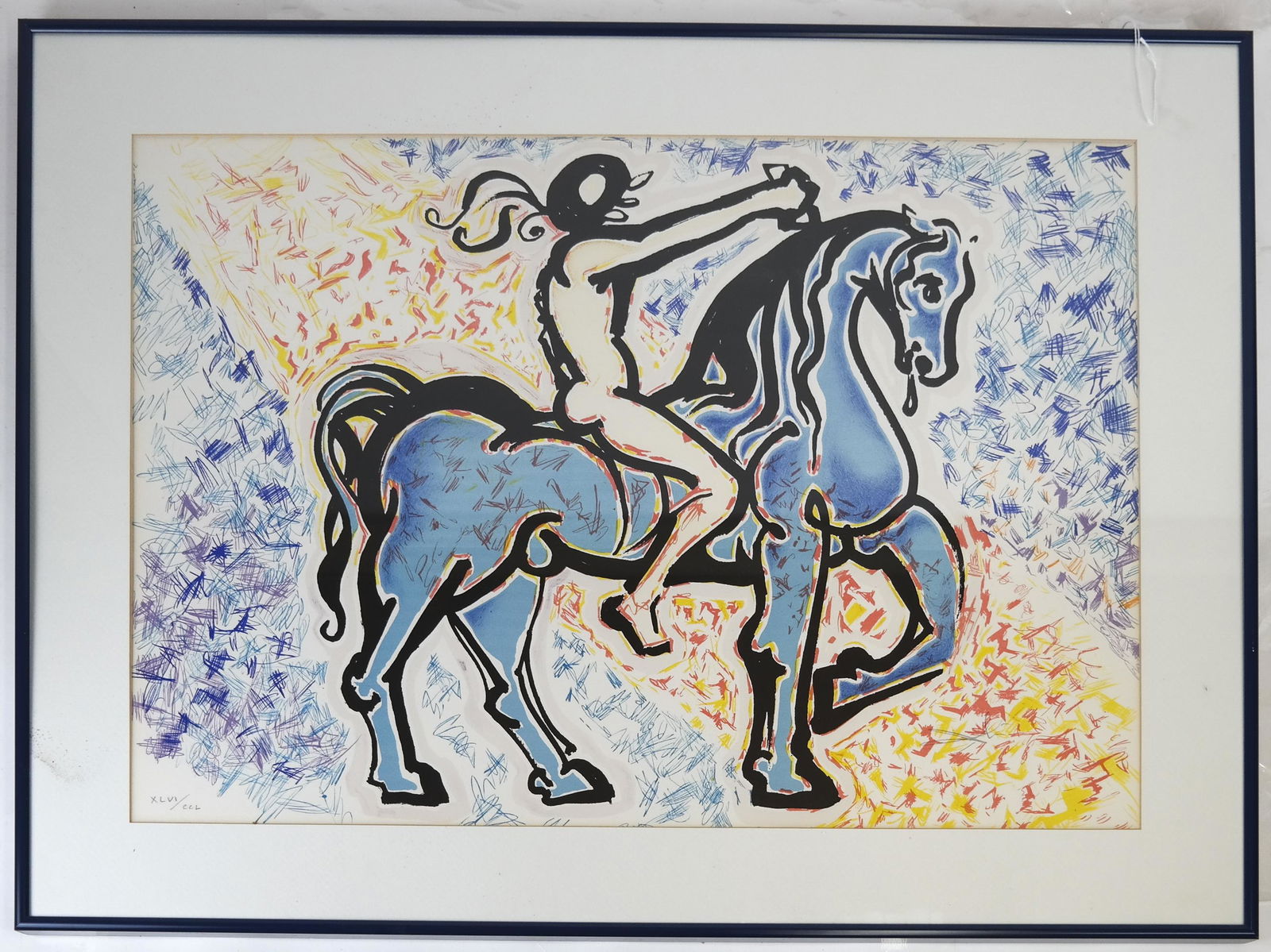 DALI:  Girl on a Horse - Signed Lithograph (1 of 4)