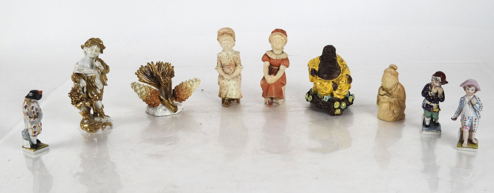 Lot Of 9 Royal Worcester, Moore Figurines (1 of 7)