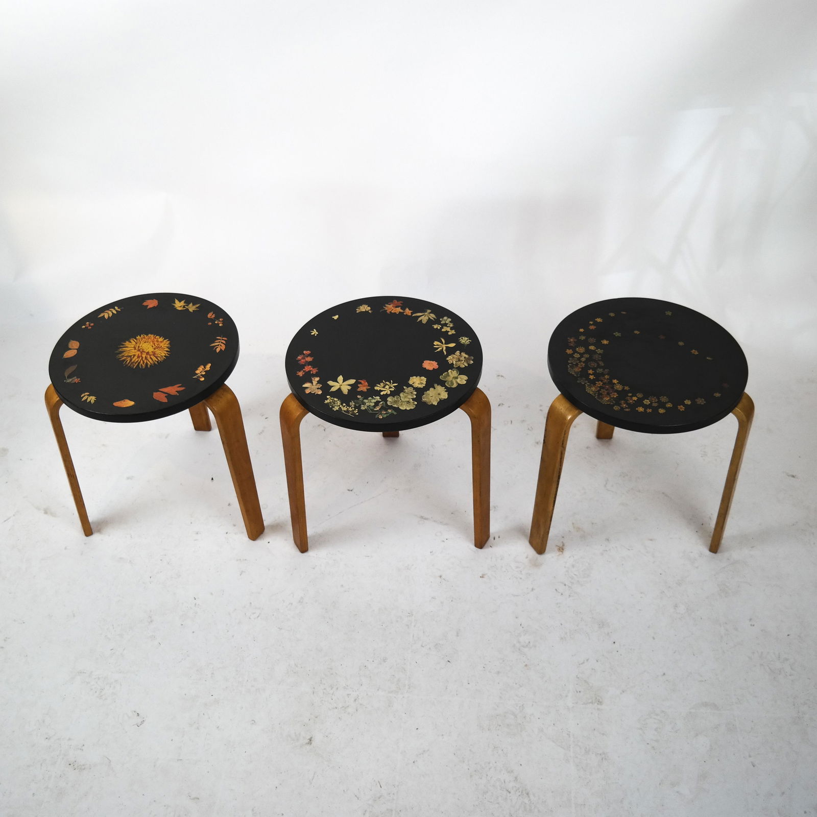 20th C. Modern Alvar Aalto Nest Tables (1 of 8)