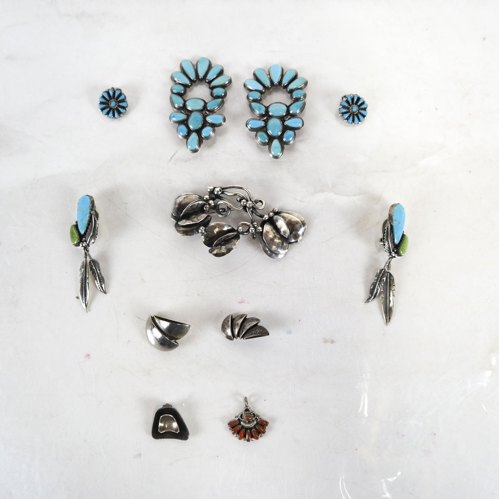 Sterling Silver Jewelry: Mary Gage, Native Amer. (1 of 12)