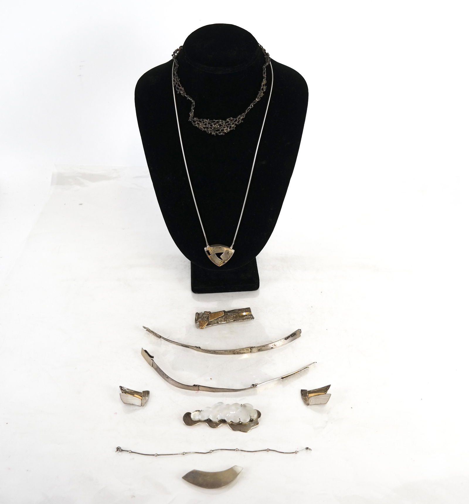 Group of Jewelry Including Sterling, 14k Gold (1 of 8)