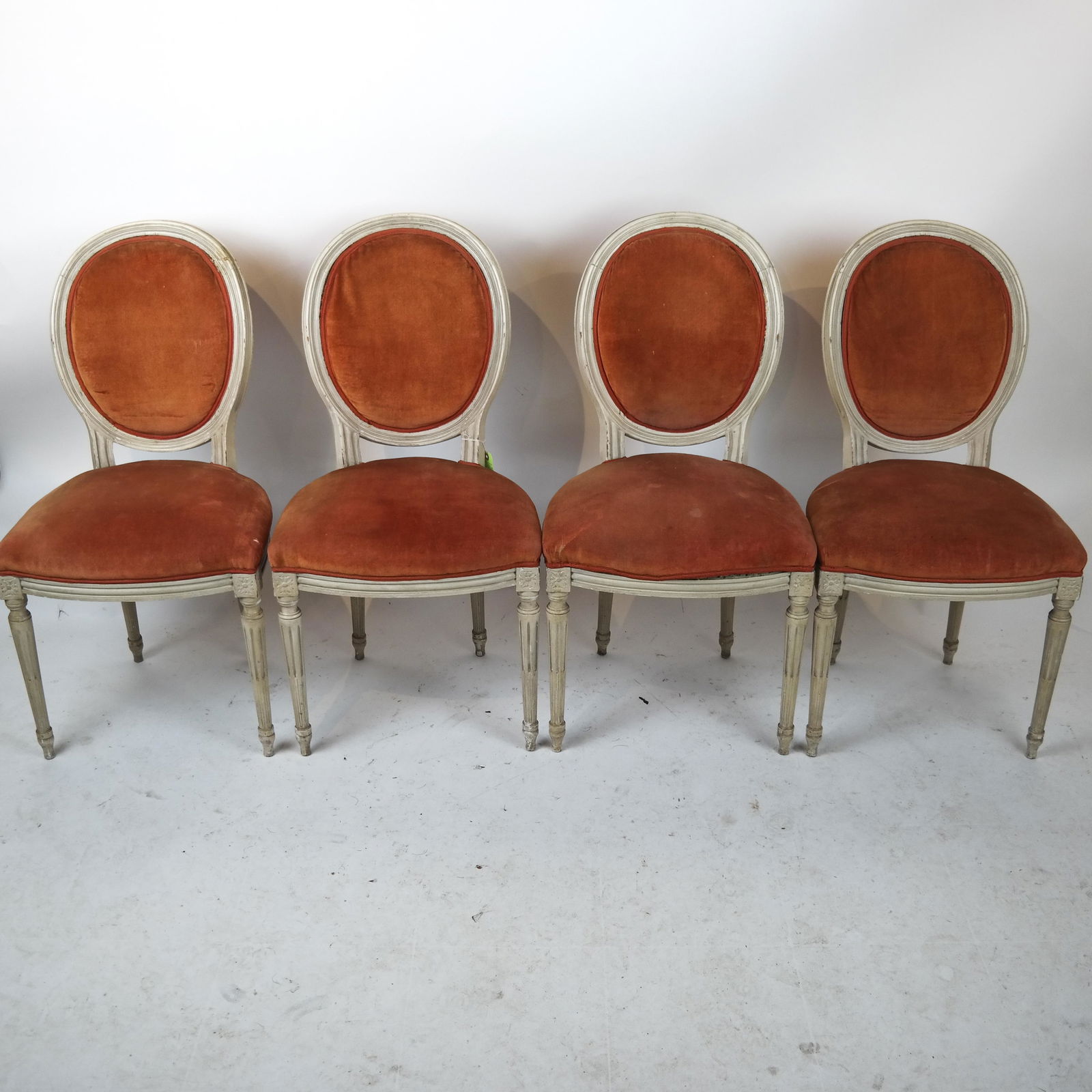 Eight French-Style Painted Chairs (1 of 6)