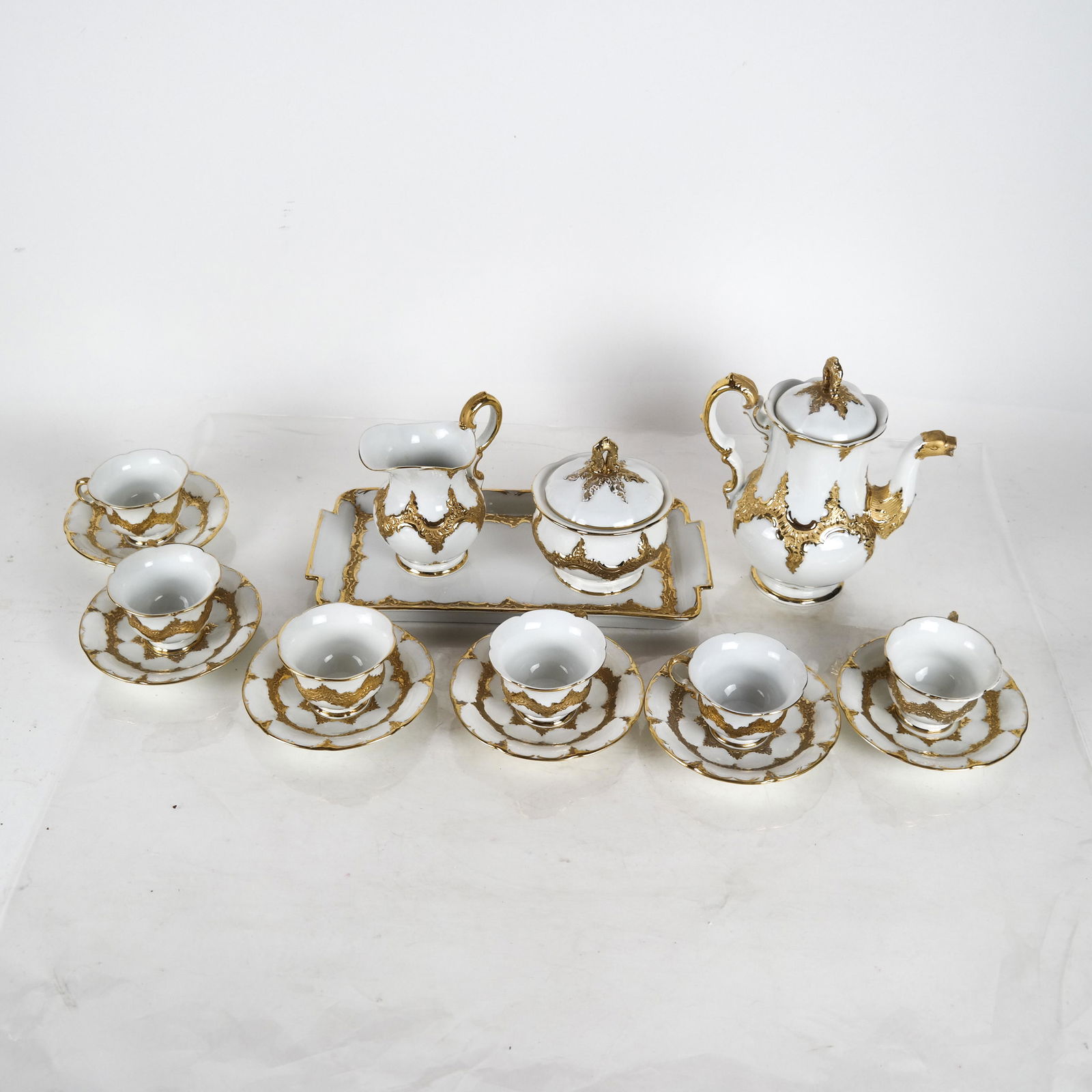 Meissen Porcelain Dessert Service, 15 Pieces (1 of 14)