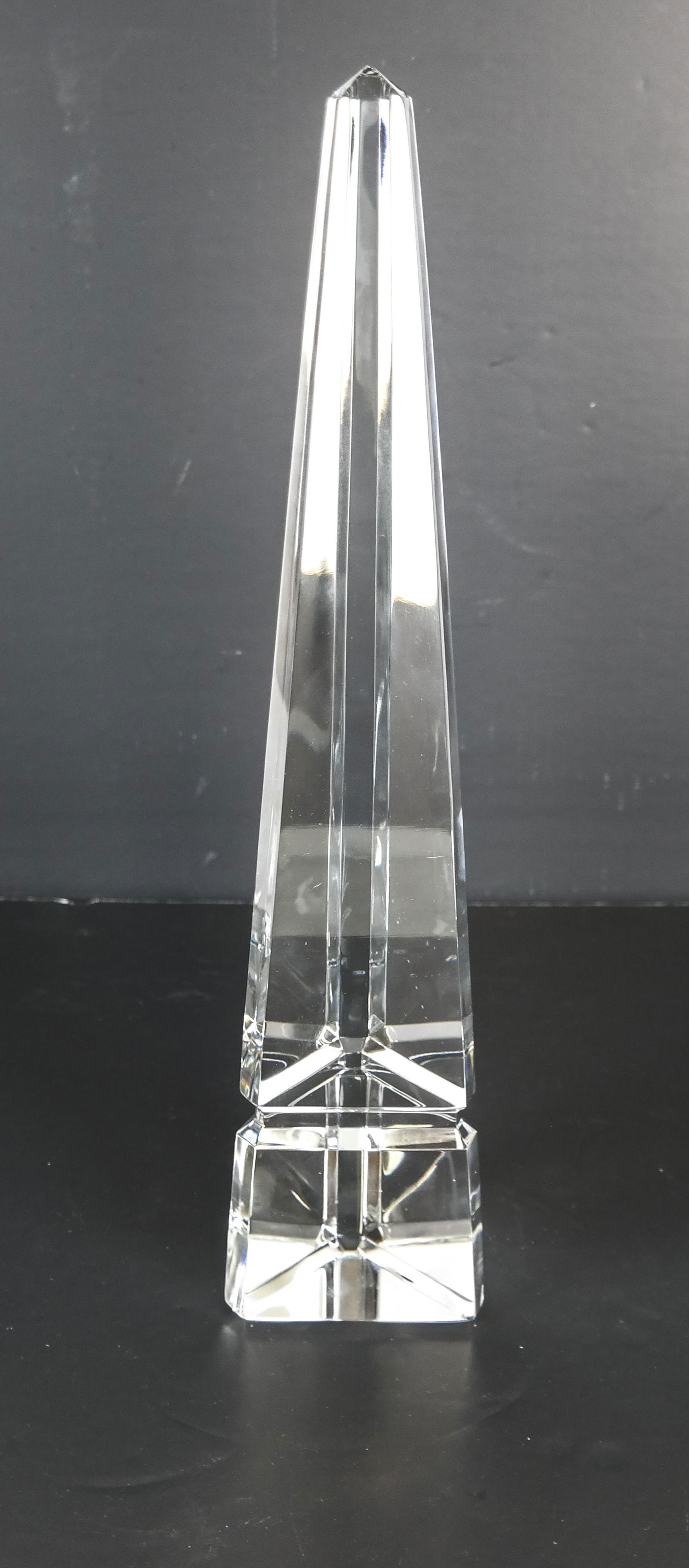 BACCARAT Crystal Obelisk (1 of 5)
