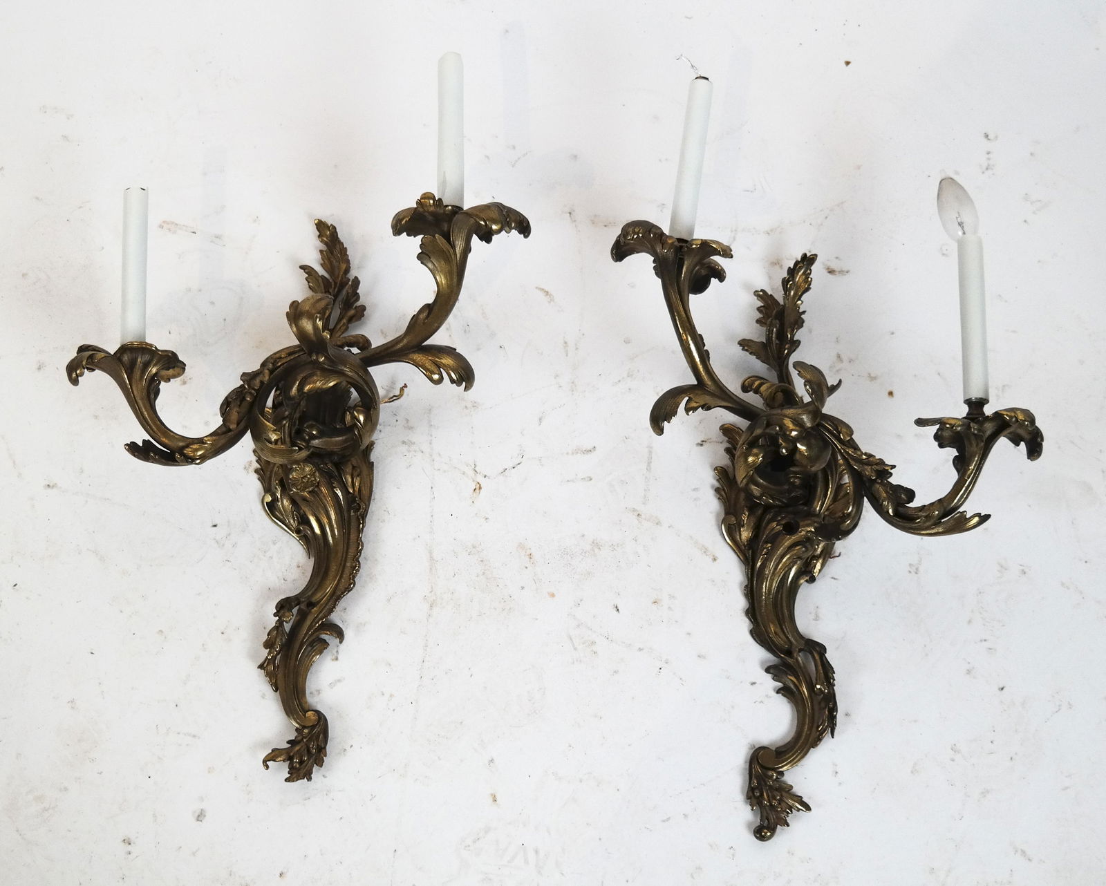 Pair of Leaf-Form Sconces (1 of 6)