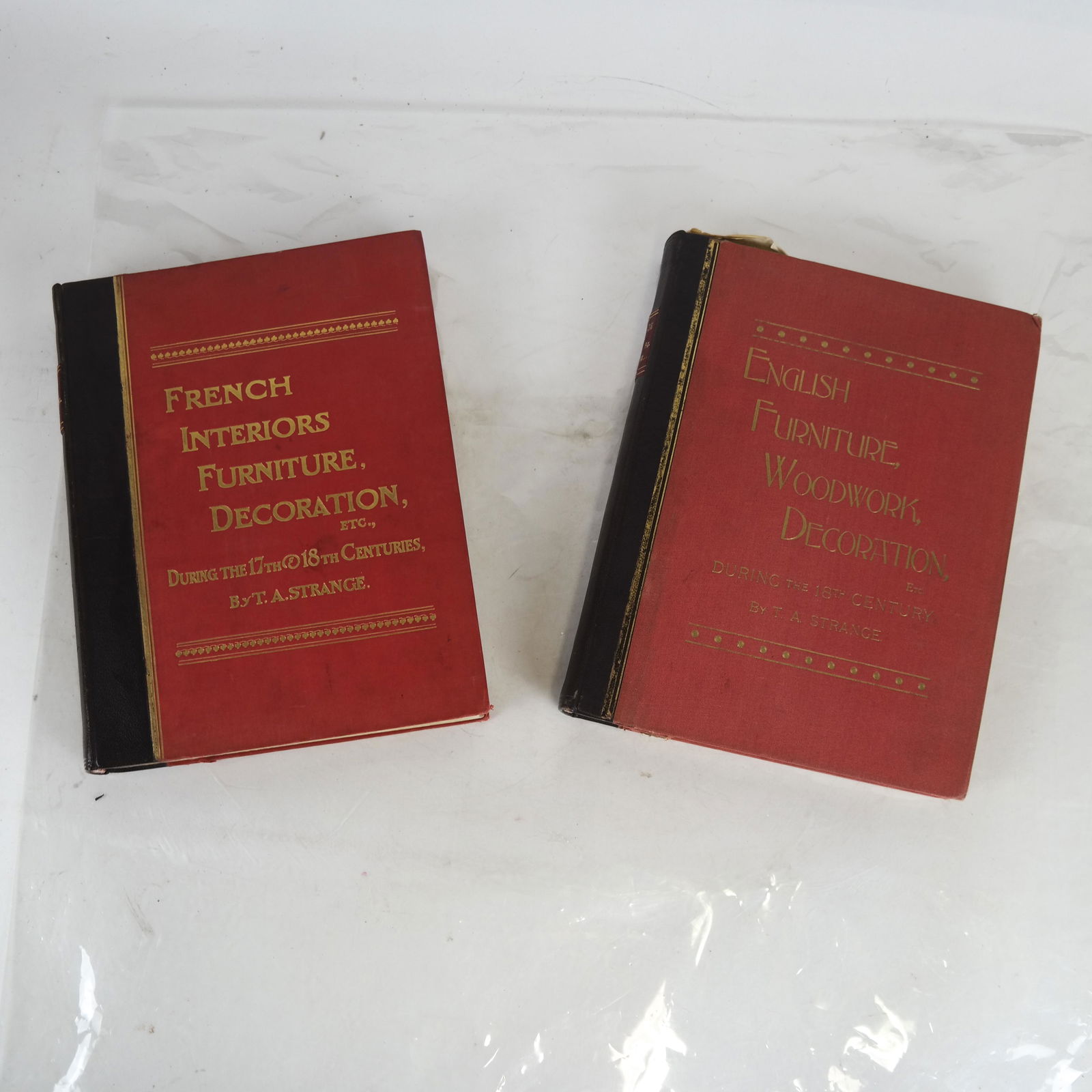 Group of Books: T.A. Strange, French 17th-18th C., (1 of 9)