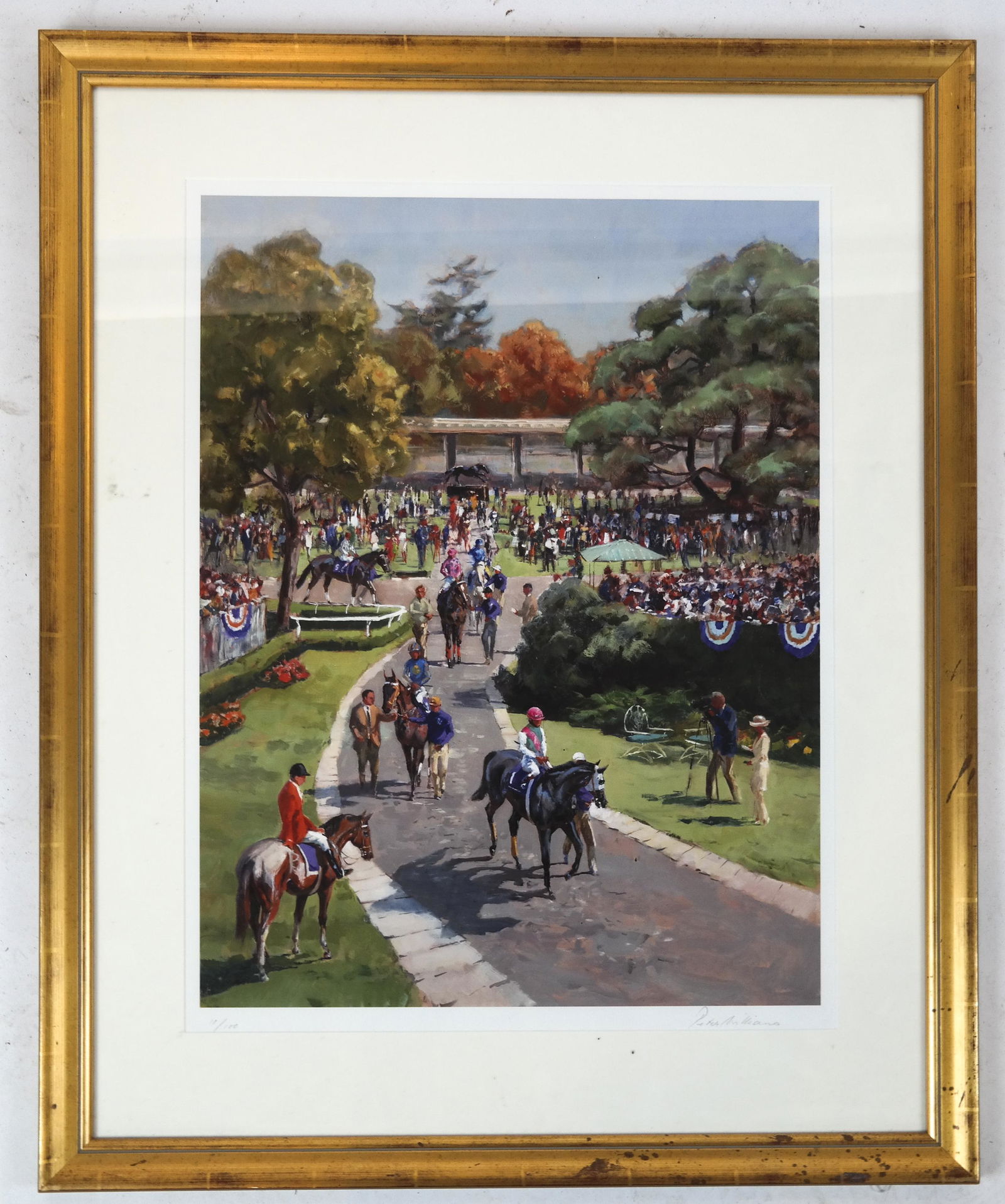 Day At The Horse Race - Lithograph 11/100 (1 of 4)