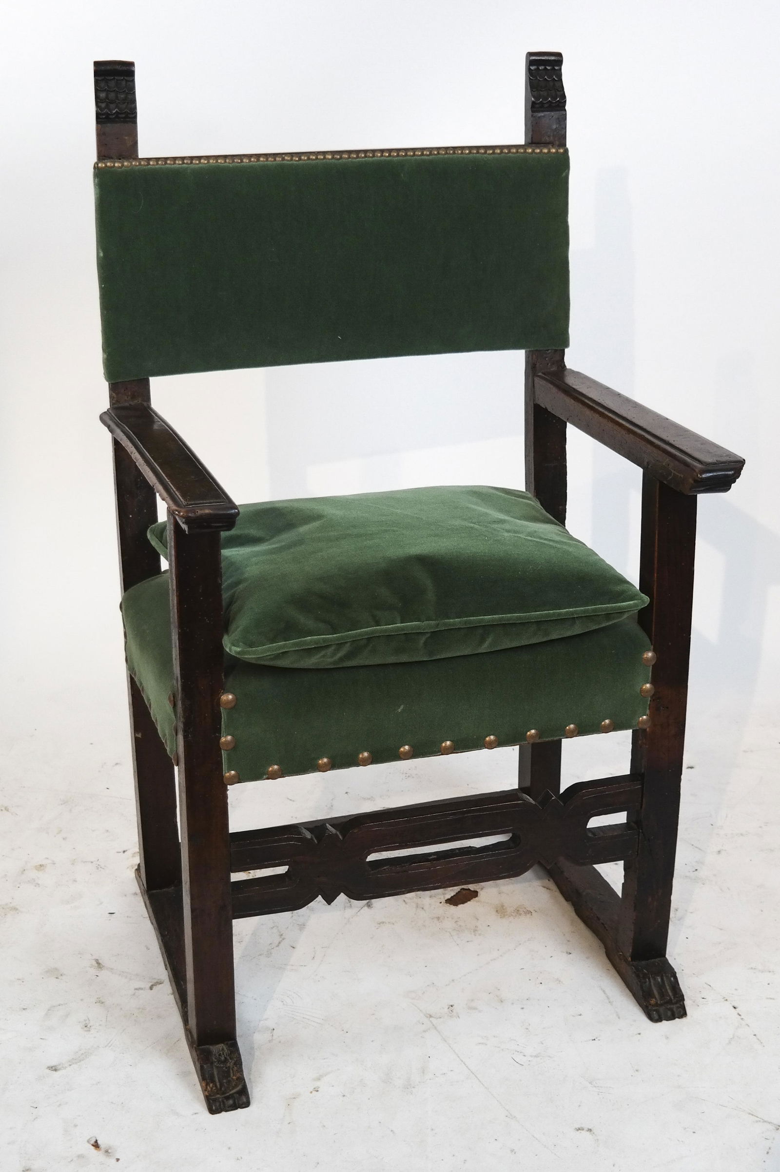 18th Century Continental Platform Armchair (1 of 6)