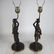 Pair 19th Century Orientalist-Style Figurine Lamps - 3