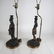 Pair 19th Century Orientalist-Style Figurine Lamps - 5
